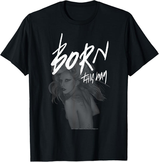 Lady Gaga Born This Way Musik von Bravado T-Shirt - T-Shirt | Black