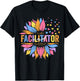 ARD Facilitator Special Education Sunflower T-Shirt - T-Shirt | Black