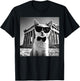 Funny Cat Wearing Sunglasses At The Parthenon Greece T-Shirt - T-Shirt | Black
