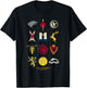 Game of Thrones House Sigils T-Shirt - T-Shirt | Black
