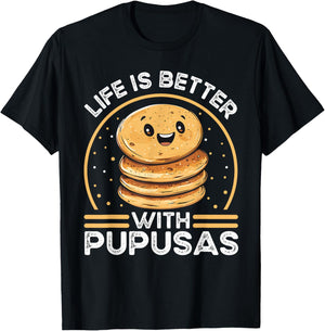 Pupusa T-Shirt - T-Shirt | Black