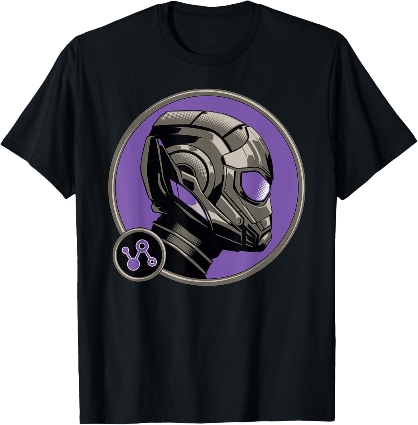 Marvel Ant-Man and the Wasp: Quantumania Cassie Helmet Side T-Shirt - T-Shirt | Black