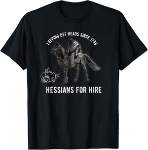 Hessians For Hire Headless Horseman T-Shirt - T-Shirt | Black