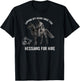 Hessians For Hire Headless Horseman T-Shirt - T-Shirt | Black
