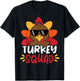 Turkey Trot Squad Little Boys Funny Thanksgiving Toddler T-Shirt - T-Shirt | Black