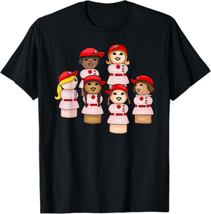 The Little Rockford Peaches T-Shirt - T-Shirt | Black