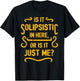 Is it solipsistic in here, or is it just me? T-Shirt - T-Shirt | Black
