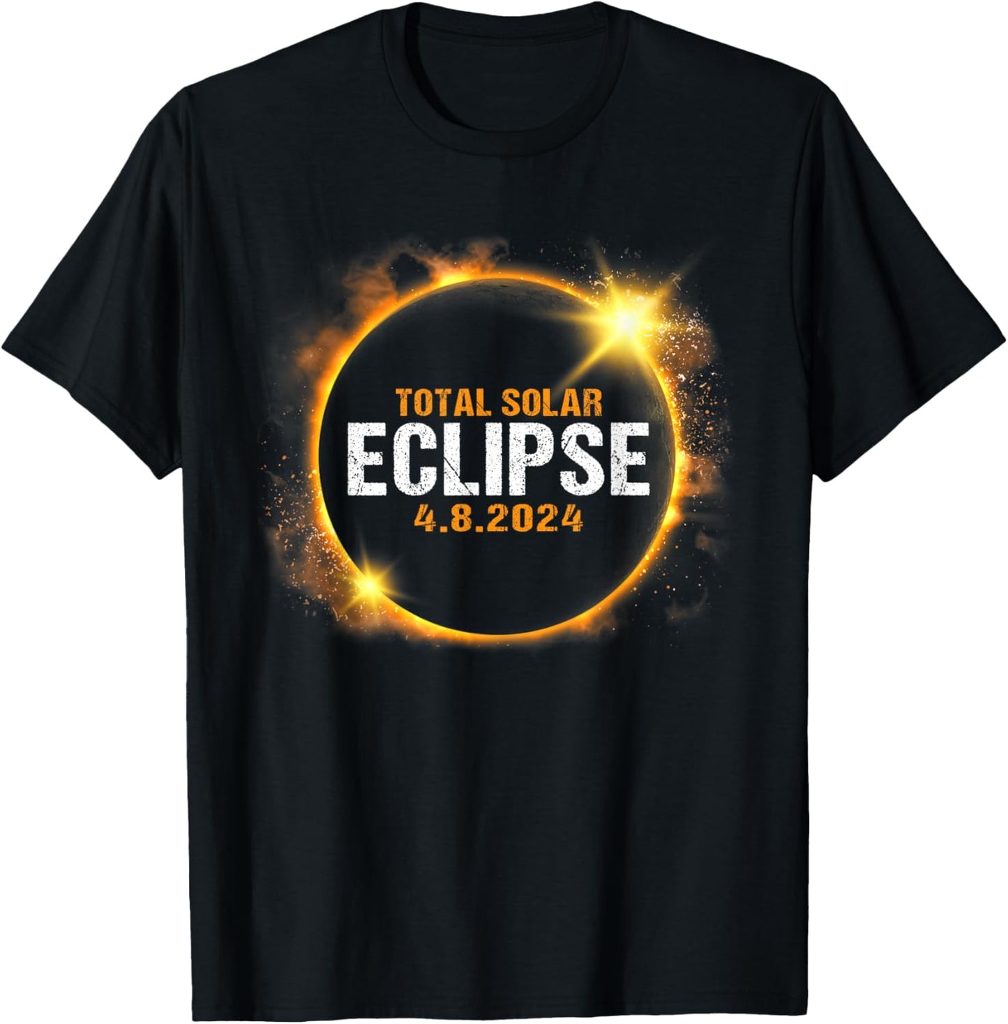 Total Solar Eclipse April 8 2024 Cool Astronomy lovers T-Shirt - T-Shirt | Black