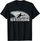 Slalom Water Skier T-Shirt - T-Shirt | Black