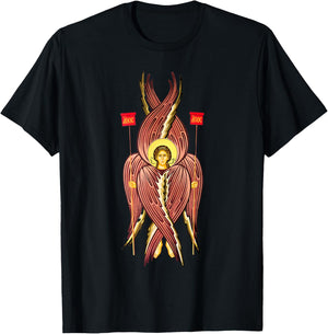 Angel Hierarchy Seraphim T-Shirt - T-Shirt | Black