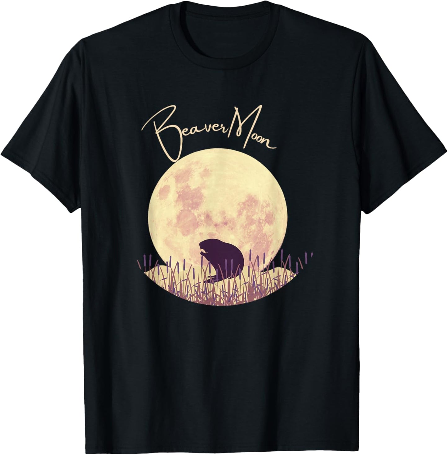 Beaver Moon Full Moon Calendar - Tops, & Accessories T-Shirt - T-Shirt | Black