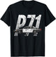 Cop Car P71 Crown Vic T Shirt Vintage Style T-Shirt - T-Shirt | Black