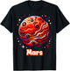 Planet Mars Outer Space Costume Graphic T-Shirt - T-Shirt | Black