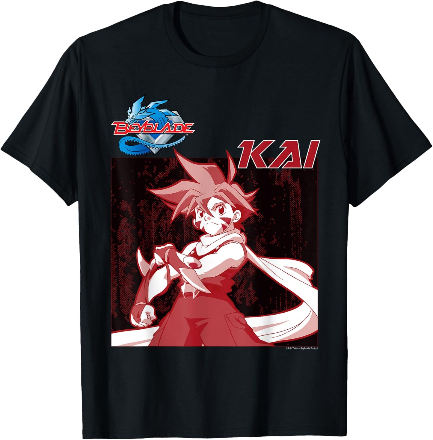 Beyblade Generation 1 Kai T-Shirt - T-Shirt | Black