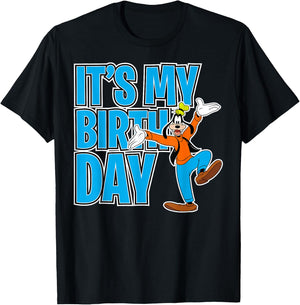 Disney - Goofy Birthday T-Shirt - T-Shirt | Black