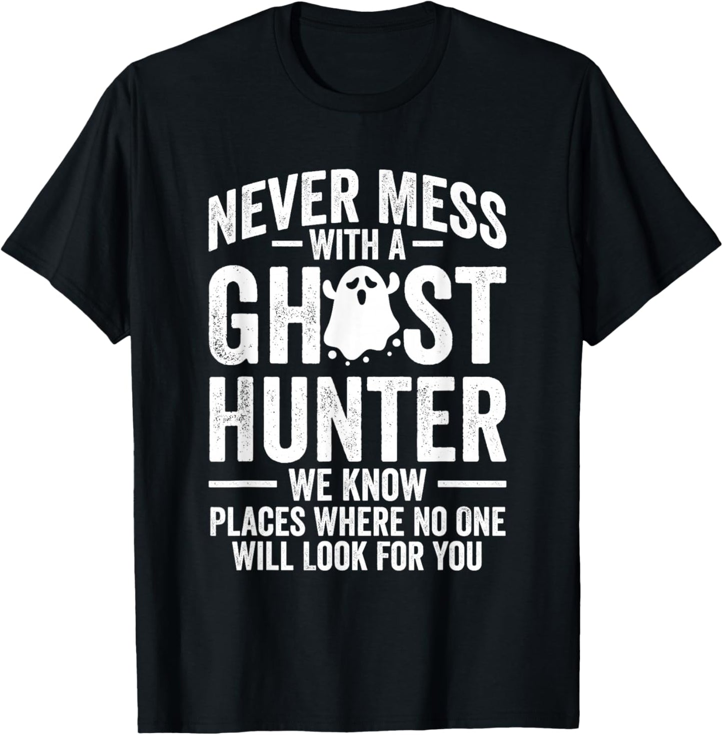 Paranormal EVP Hunting Ghost Hunter Adventures T-Shirt - T-Shirt | Black