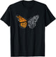 When The Caterpillar Thought The World Was Over, Butterfly T-Shirt - T-Shirt | Black