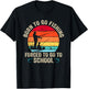 Funny Born To Go Fishing Bass Fish Fisherman Boys T-Shirt - T-Shirt | Black