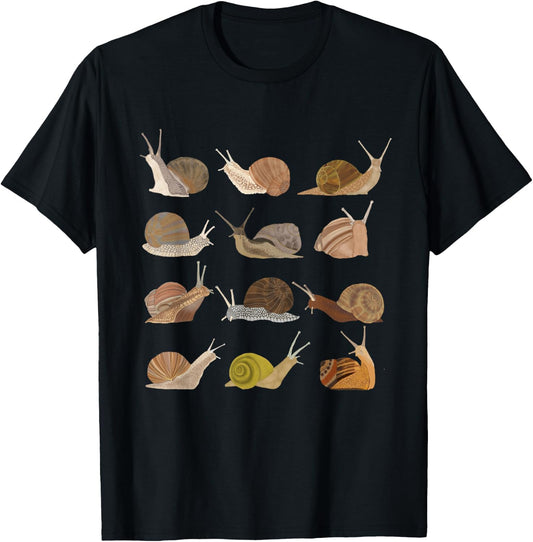 Snail T-Shirt - T-Shirt | Black