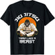 Train like a Beast Jiu Jitsu, BJJ Gorilla Grappling MMA T-Shirt - T-Shirt | Black