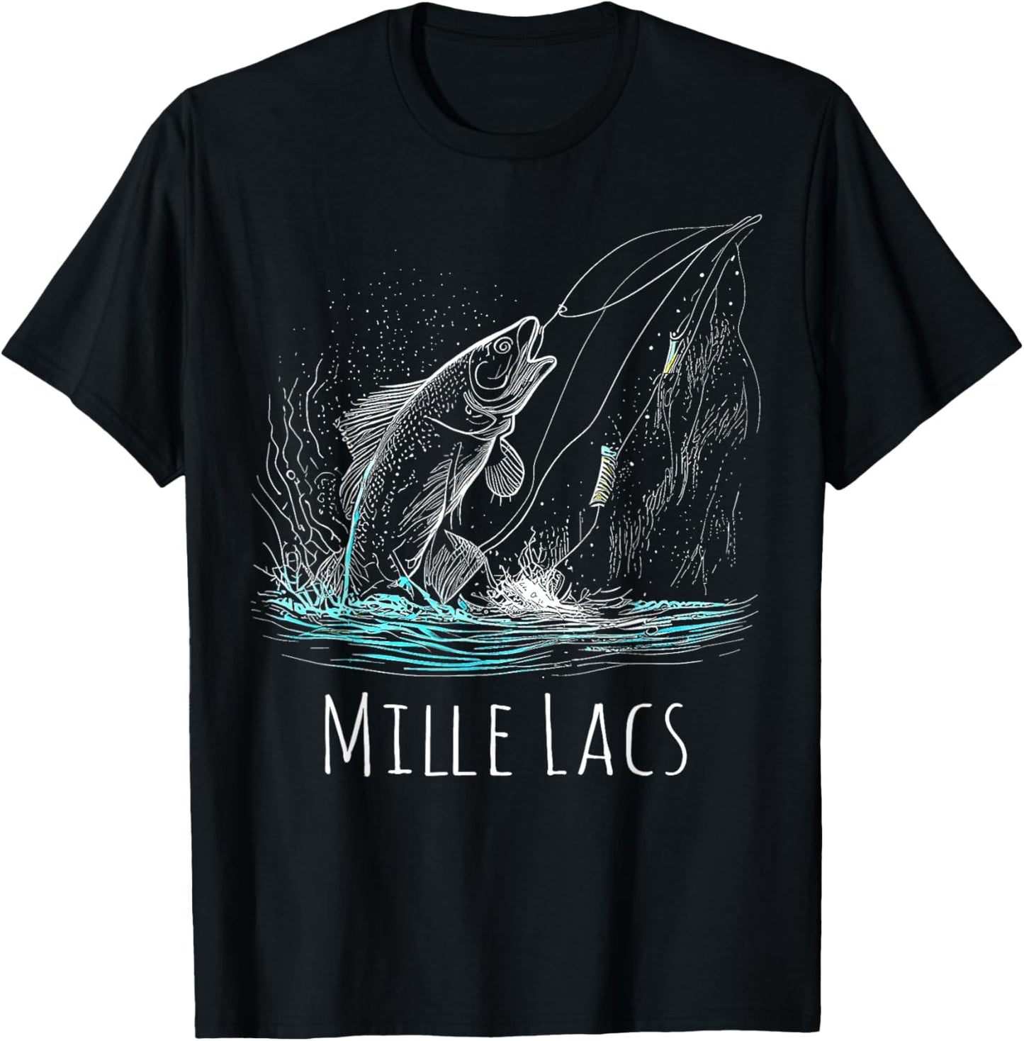 Mille Lacs T-Shirt - T-Shirt | Black