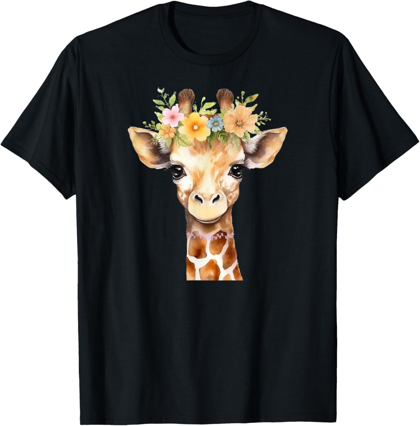 Giraffe Safari Giraffe Lovers , Black, S T-Shirt - T-Shirt | Black