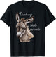 Donkeys Make Me Smile Cute Miniature Donkey Mini Donkey Gift T-Shirt - T-Shirt | Black
