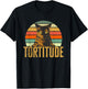 Tortitude Tortoiseshell Cat Tortie Cat T-Shirt - T-Shirt | Black