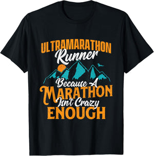 Ultramarathon Runner - 50K 100K Finisher Race Trail Running T-Shirt - T-Shirt | Black