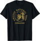 Zimbabwe Lion Hwange National Park African Safari T-Shirt - T-Shirt | Black