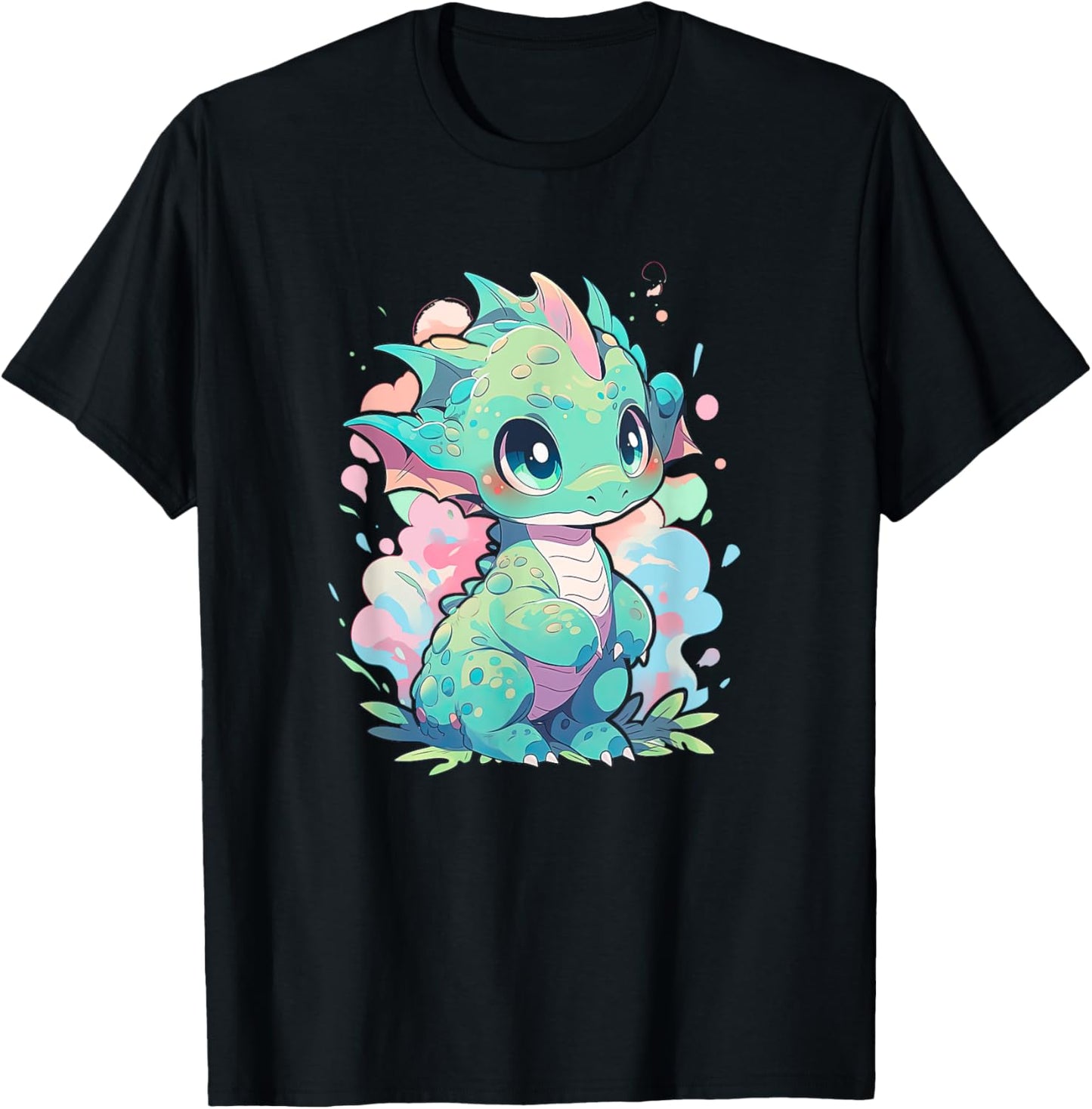 Cute Dragon funny Dragon lover baby T-Shirt - T-Shirt | Black