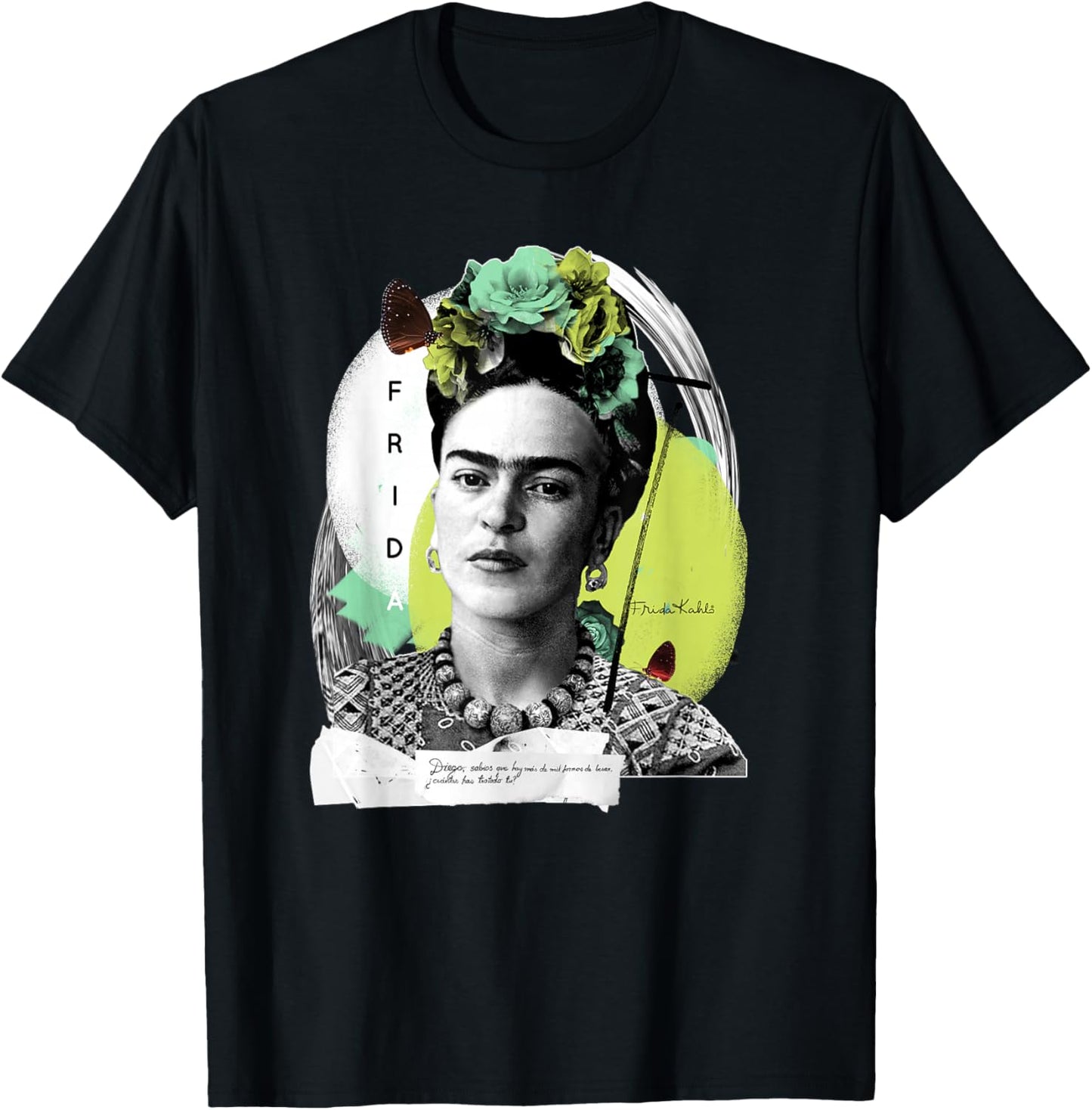 Frida Kahlo - Variety of items T-Shirt - T-Shirt | Black