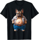 Hilarious Chunky French Bulldog for Fat Dog Lovers T-Shirt - T-Shirt | Black