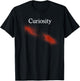 Curiosity Killed The Cat Funny Halloween 2019 Costume Pun T-Shirt - T-Shirt | Black