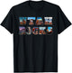 Utah Rocks, National Parks, Hiking, Rock Hunter Apparel T-Shirt - T-Shirt | Black