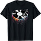 Melting Vinyl Record – Retro Music Lover Gifts T-Shirt - T-Shirt | Black