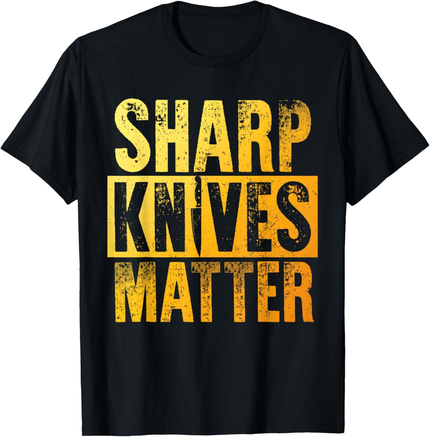 Chef Art Women Knive Lover Hotel Cook Pastry Chef T-Shirt - T-Shirt | Black