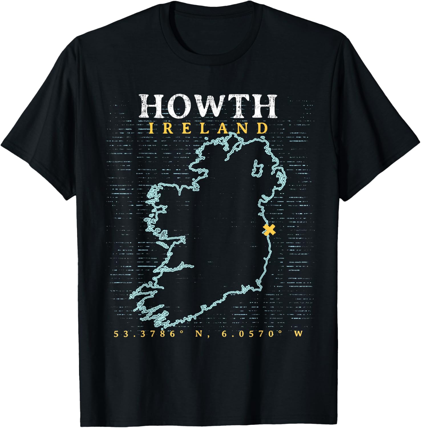 Howth Ireland T-Shirt - T-Shirt | Black