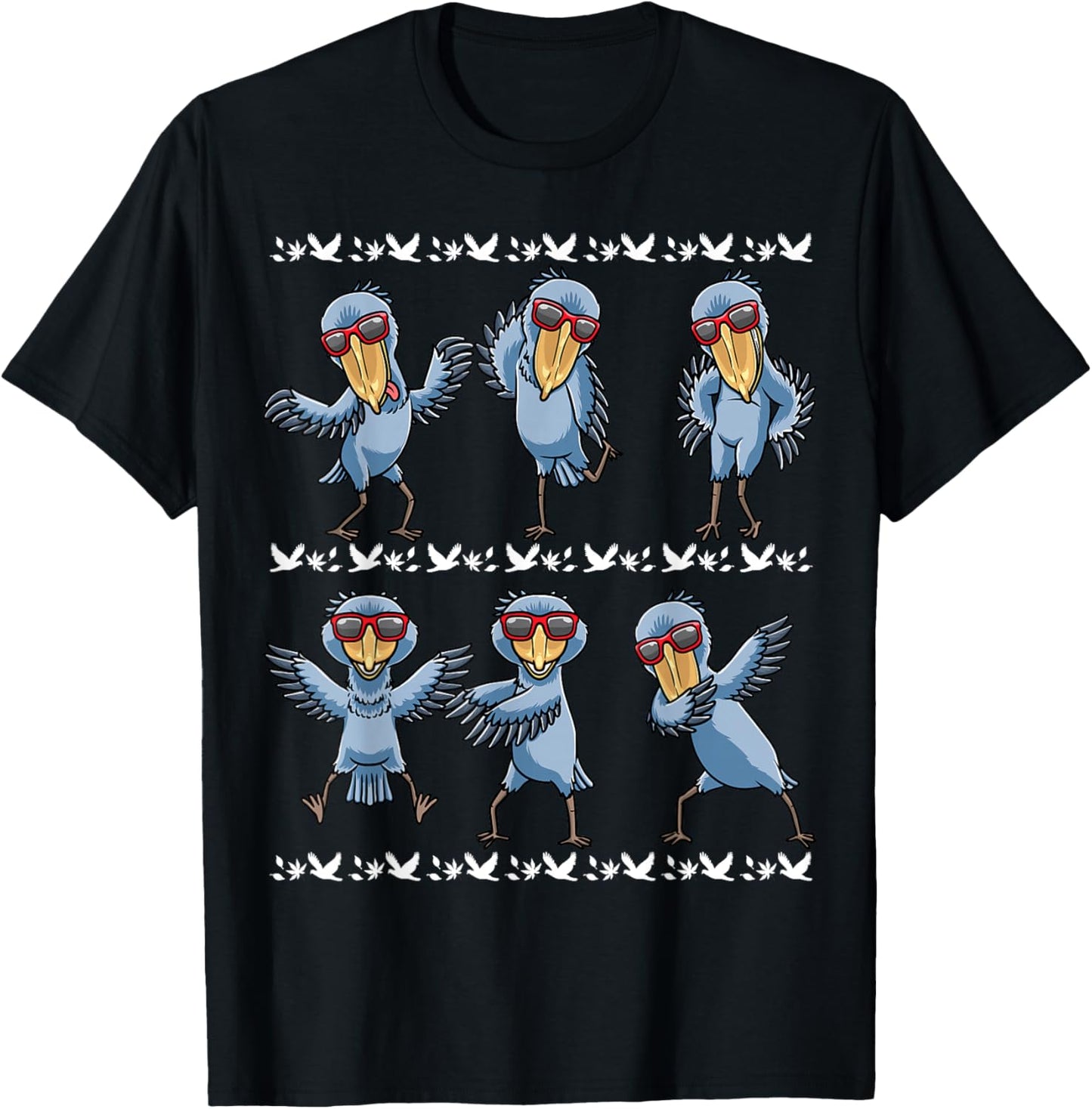 Schuhschnabel Bird Dancing Dancer Bird Lover T-Shirt - T-Shirt | Black