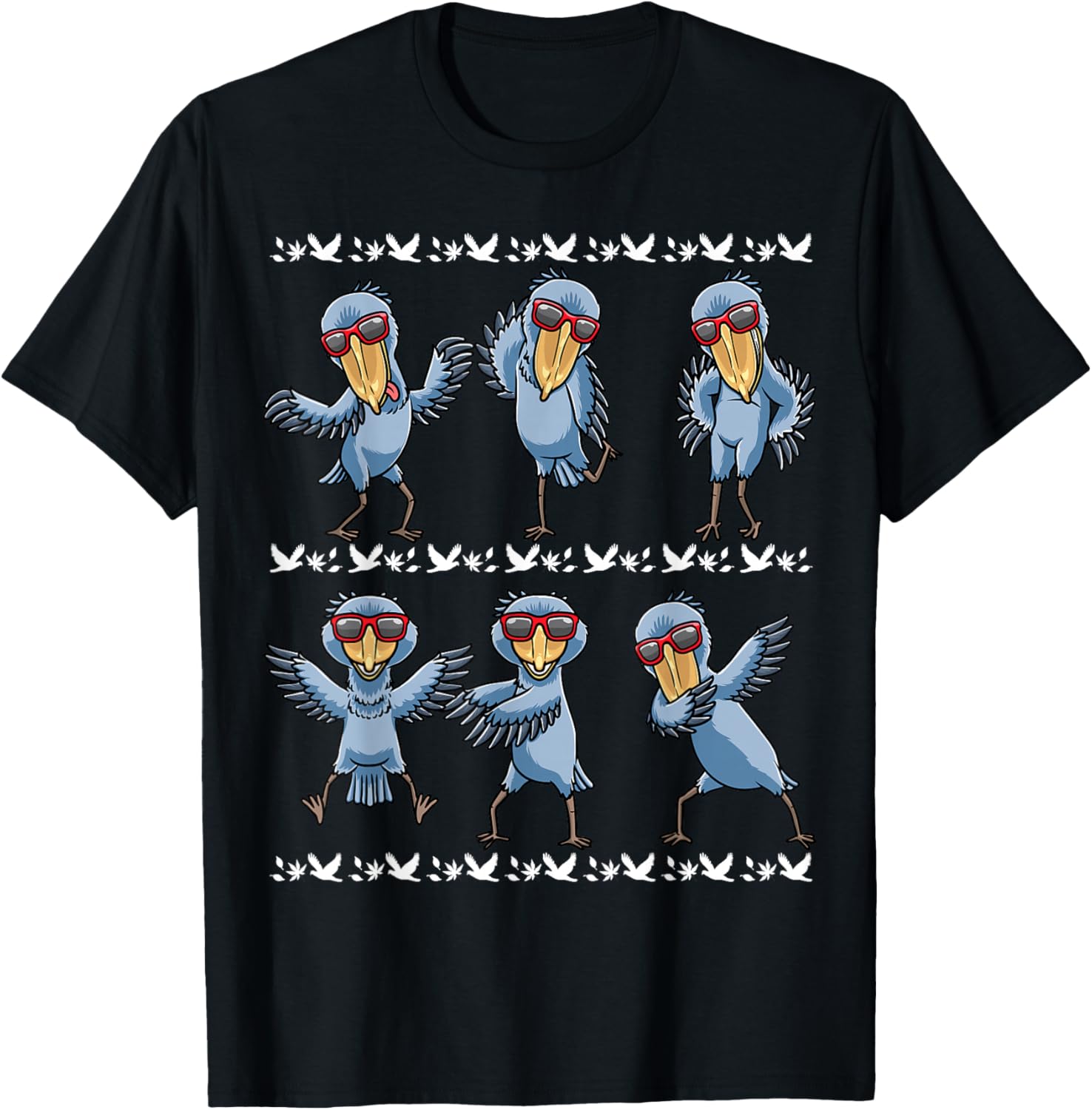 Schuhschnabel Bird Dancing Dancer Bird Lover T-Shirt - T-Shirt | Black