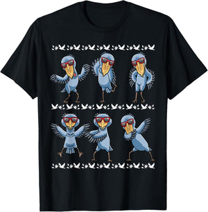 Schuhschnabel Bird Dancing Dancer Bird Lover T-Shirt - T-Shirt | Black