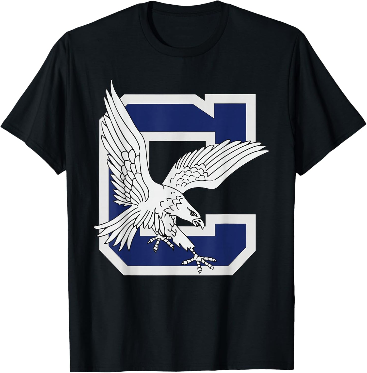 Clover High School Blue Eagles T-Shirt - T-Shirt | Black
