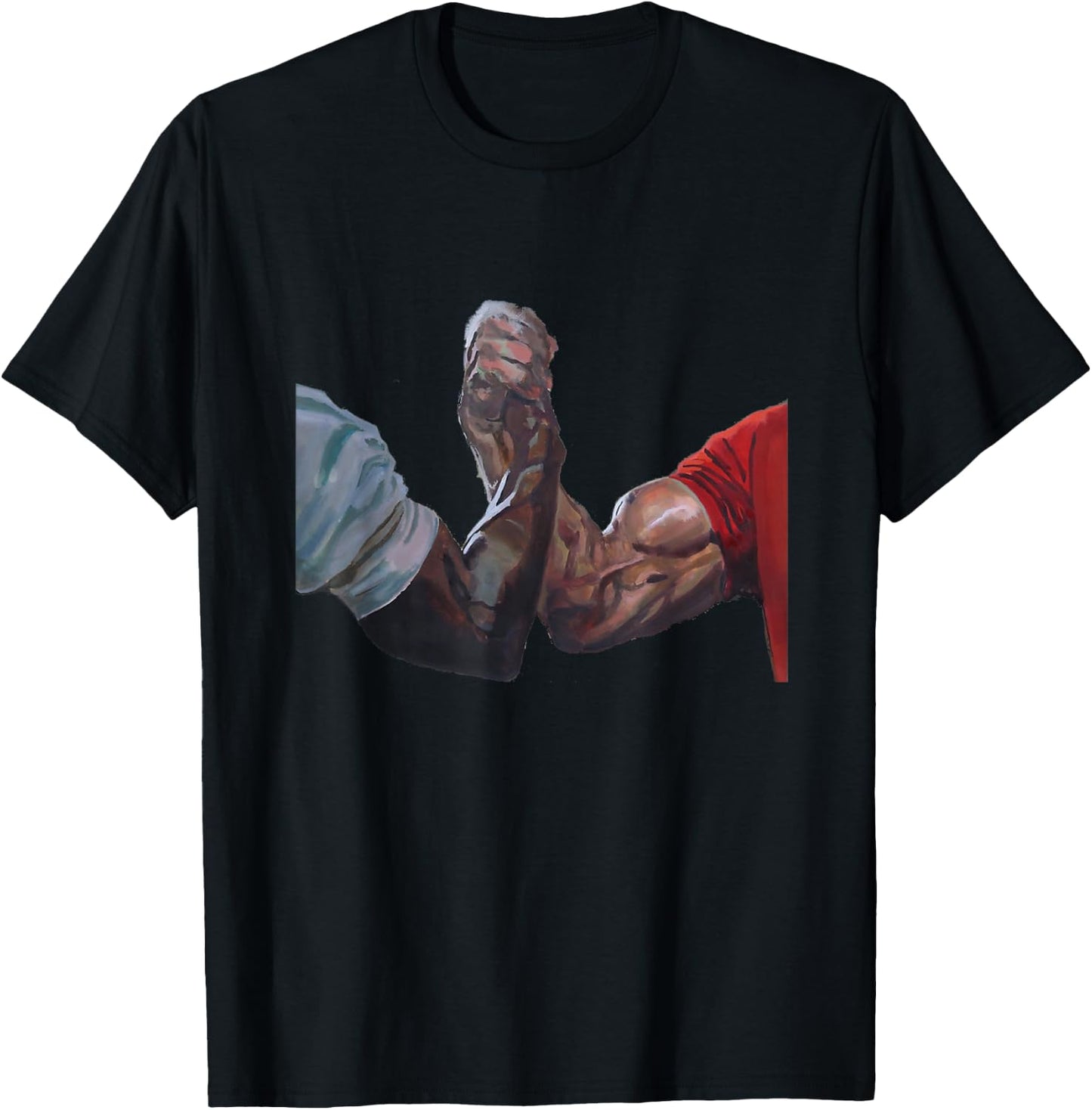 Epic Handshake Gym T-Shirt - T-Shirt | Black