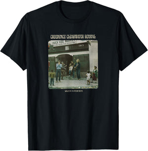Creedence Clearwater Revival Willy & The Poor Boys T-Shirt - T-Shirt | Black