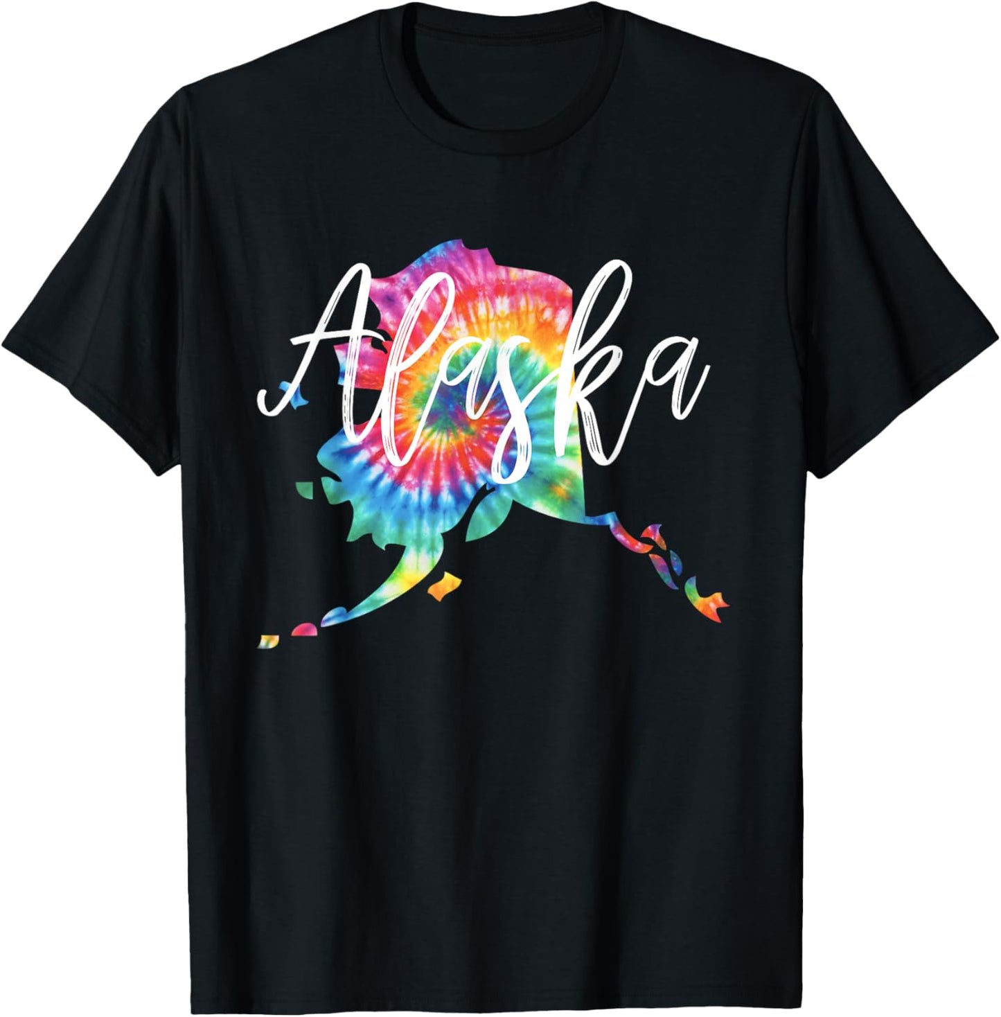 Alaska Tie Dye T-Shirt - T-Shirt | Black