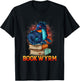Book Wyrm Bookwyrm Dragon Lover Reading Men Women Gift T-Shirt - T-Shirt | Black