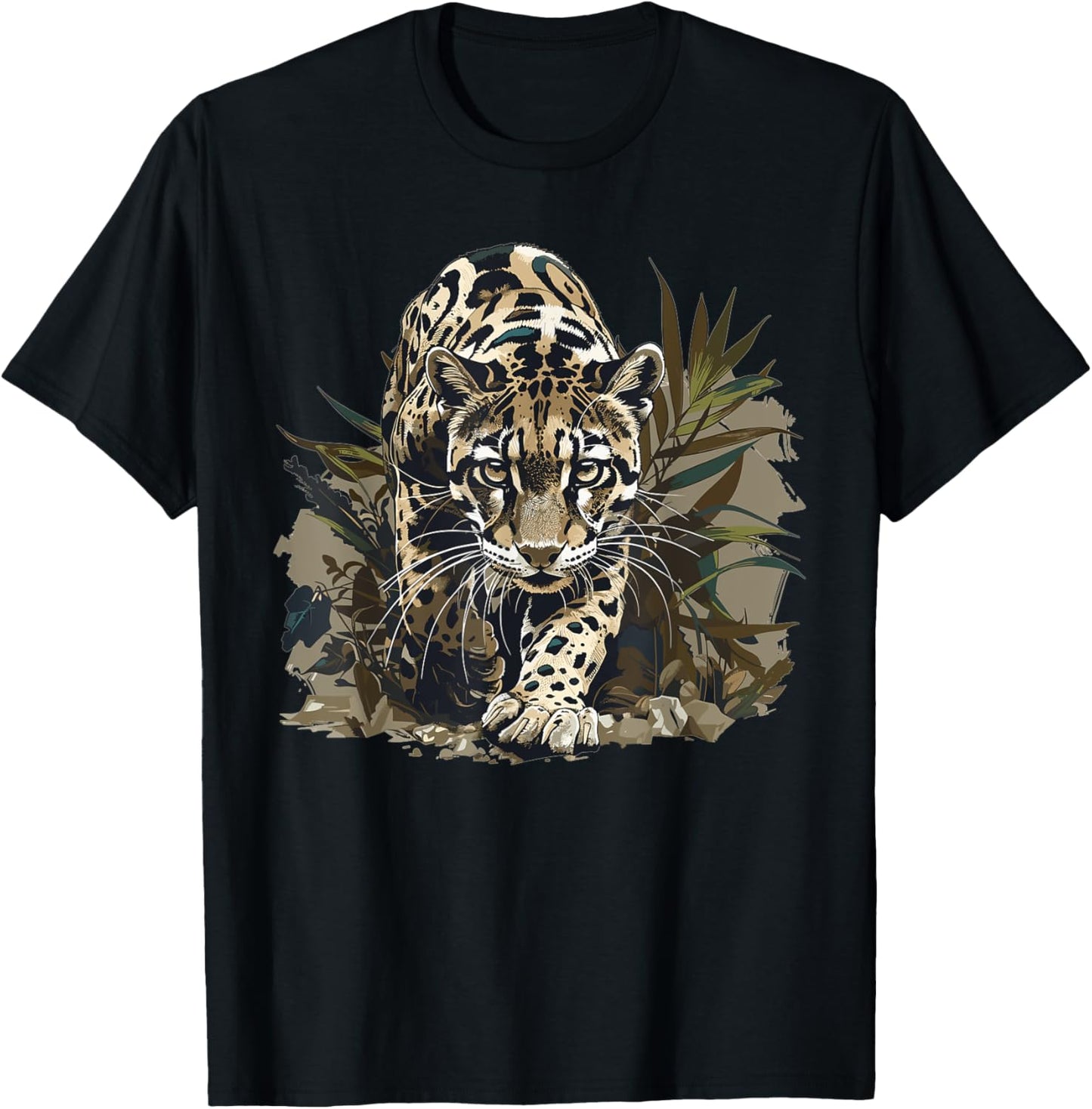 Clouded Leopards Clouded Leopard T-Shirt - T-Shirt | Black