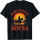 Western Life Rodeo Country Music Ram Ranch Really Rocks T-Shirt - T-Shirt | Black