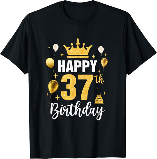 Happy 37Th Birthday Idea For 37 Years Old Man And Woman