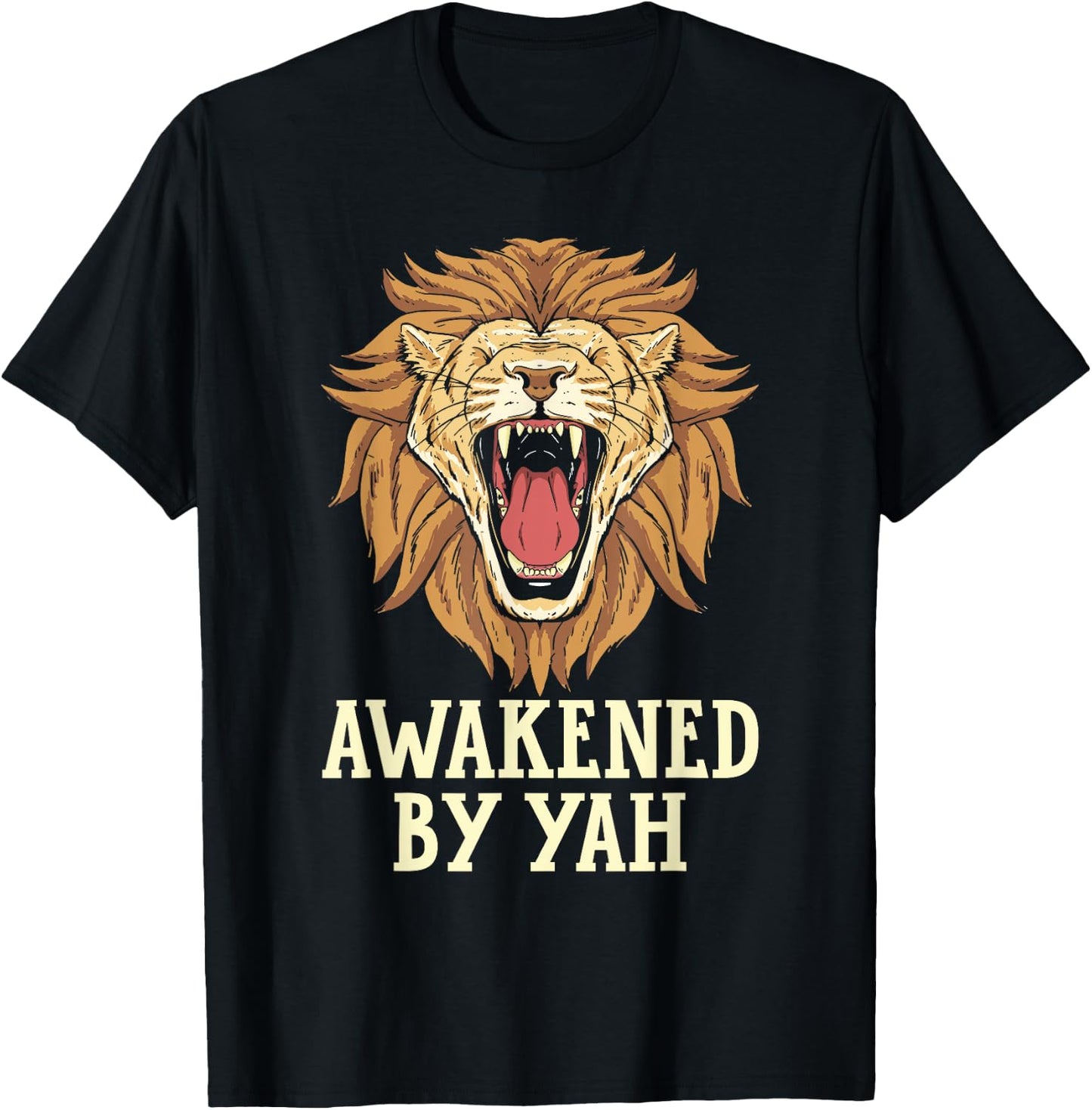 Awakened By Yah Jewish Country Israelite Israel T-Shirt - T-Shirt | Black